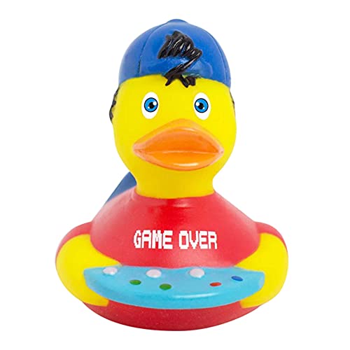 LILALU Gamer Ente Junge - Gummiente im Gamer Boy Design - Quietscheente Gamer Boy - Gaming Rubber Duck - Lustige Geschenkidee Geburtstag - Lustige Badeente Gamer Boy - Spielzeug für Erwachsene LILALU Gamer Ente Junge - Gummiente im Gamer Boy Design - Quietscheente Gamer Boy - Gaming Rubber Duck - Lustige Geschenkidee Geburtstag - Lustige Badeente Gamer Boy - Spielzeug für Erwachsene von LILALU SHARE HAPPINESS
