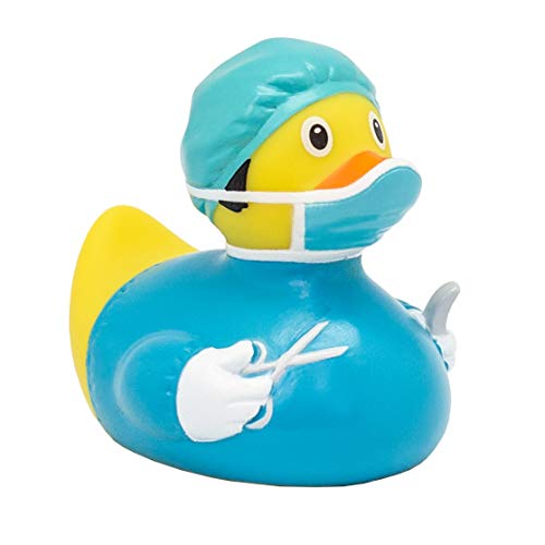 LILALU SHARE HAPPINESS – Badeente für Babies, Kinder und Erwachsene – Quietscheente – Chirurg Ente LILALU SHARE HAPPINESS – Badeente für Babies, Kinder und Erwachsene – Quietscheente – Chirurg Ente von Lilalu