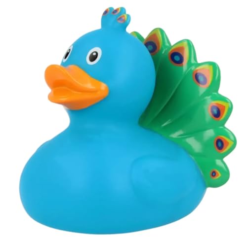 Lilalu 8,5 cm Pfau Ente Spielzeug (Mehrfarbig) von Lilalu