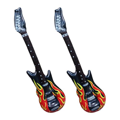 2 Stück Luftgitarren Zum Aufblasen,Gitarre Aufblasbare Inflatable Luftballon Erwachsene Ballons Aufblasbar Accessoires ACDC Helium Luftgitarre with Men and Women Instrumente für Theme Party Carnival 2 Stück Luftgitarren Zum Aufblasen,Gitarre Aufblasbare Inflatable Luftballon Erwachsene Ballons Aufblasbar Accessoires ACDC Helium Luftgitarre with Men and Women Instrumente für Theme Party Carnival von LILIKAI