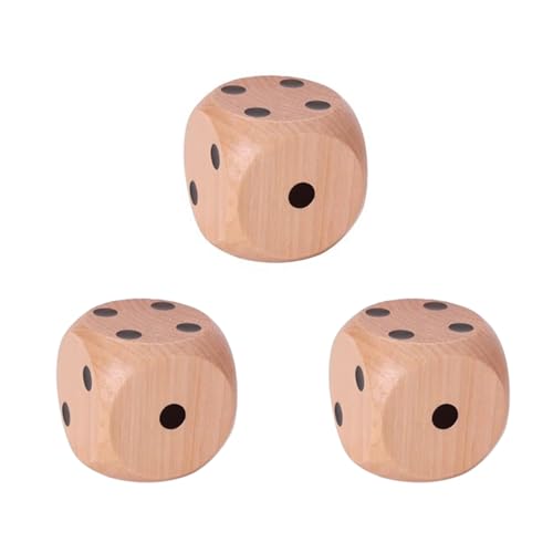 3 StüCk WüRfel Groß,Spiel Holz Kniffel Set Brettspiele HolzwüRfel Cabo SpielwüRfel Cube WüRfelspiel GroßE Game GroßEr Kids Kinder-HolzwüRfel Spielfigur WüRfelbrett Würfelspiele für Erwachsene(30mm 3 StüCk WüRfel Groß,Spiel Holz Kniffel Set Brettspiele HolzwüRfel Cabo SpielwüRfel Cube WüRfelspiel GroßE Game GroßEr Kids Kinder-HolzwüRfel Spielfigur WüRfelbrett Würfelspiele für Erwachsene(30mm von LILIKAI