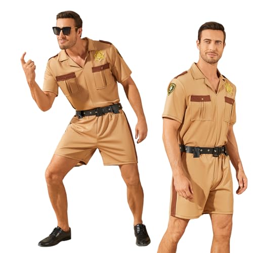 LILLIWEEN Reno Lt Herren-Kostüm, Polizei, Sheriff-Truppen, Uniform, Anzug, Größe XS LILLIWEEN Reno Lt Herren-Kostüm, Polizei, Sheriff-Truppen, Uniform, Anzug, Größe XS von LILLIWEEN