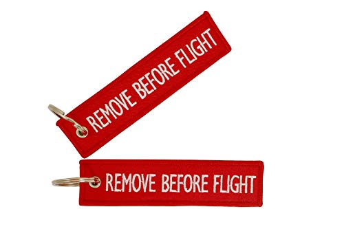 LIMOX Schlüsselanhänger Remove Before Flight beide Seiten von LIMOX
