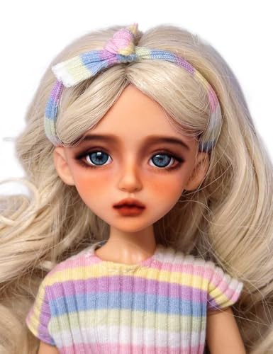LINARA Original 1/6 BJD 30,5 cm Ball Gelenkpuppe mit Kleidung Outfit Schuhe Perücke Haar Make-up Sammlung Actionfigur Spielzeug Weihnachten Geburtstag Geschenke für 15+ Jahre alt von LINARA
