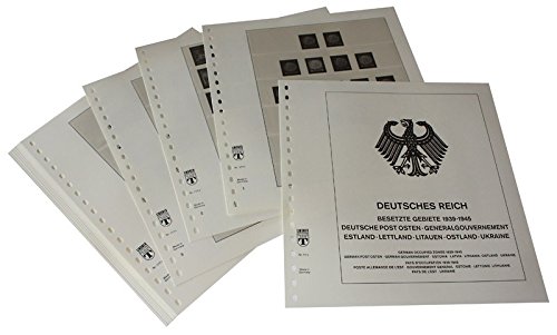 LINDNER Das Original Deutschland Besetzte Gebiete: Deutsche Post Osten, Generalgouvernement, Estland, Lettland, Litauen, Ostland, Ukraine Deutsches Reich - Vordruckblätter Jahrgang 1939-1944 LINDNER Das Original Deutschland Besetzte Gebiete: Deutsche Post Osten, Generalgouvernement, Estland, Lettland, Litauen, Ostland, Ukraine Deutsches Reich - Vordruckblätter Jahrgang 1939-1944 von LINDNER Das Original