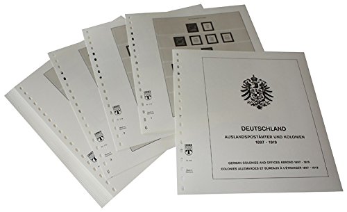 LINDNER Das Original Deutschland Deutsche Auslandspostämter und Kolonien - Vordruckblätter Jahrgang 1897-1919 LINDNER Das Original Deutschland Deutsche Auslandspostämter und Kolonien - Vordruckblätter Jahrgang 1897-1919 von LINDNER Das Original