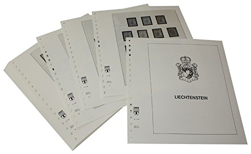 LINDNER Das Original Liechtenstein - Vordruckblätter Jahrgang 1912-1959 von LINDNER Das Original