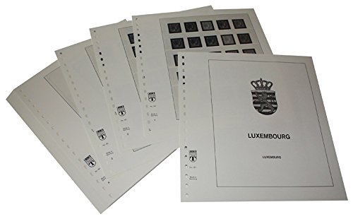 LINDNER Das Original Luxemburg - Vordruckblätter Jahrgang 1945-1971 von LINDNER Das Original