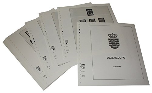 LINDNER Das Original Luxemburg - Vordruckblätter Jahrgang 1972-1984 von LINDNER Das Original