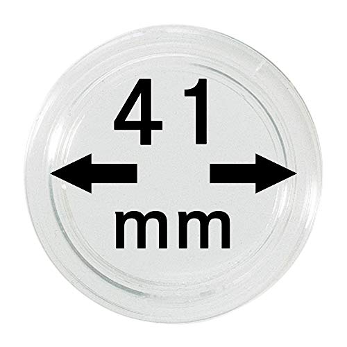 LINDNER Das Original Münzkapseln Innen-Ø 41 mm, Außen-Ø 47 mm, Innenhöhe 5,5 mm, 10er-Packung, z.B. für 2 Oz Piedfort Koala/Niue Schildkröte (Silber) LINDNER Das Original Münzkapseln Innen-Ø 41 mm, Außen-Ø 47 mm, Innenhöhe 5,5 mm, 10er-Packung, z.B. für 2 Oz Piedfort Koala/Niue Schildkröte (Silber) von LINDNER Das Original