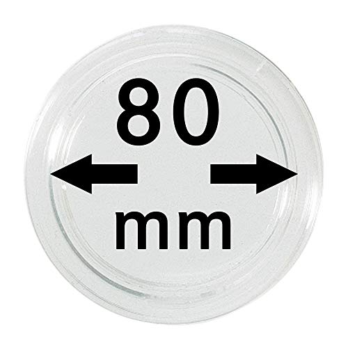 LINDNER Das Original Münzkapseln Innen-Ø 80 mm, Innenhöhe 5,7 mm, per Stück LINDNER Das Original Münzkapseln Innen-Ø 80 mm, Innenhöhe 5,7 mm, per Stück von LINDNER Das Original