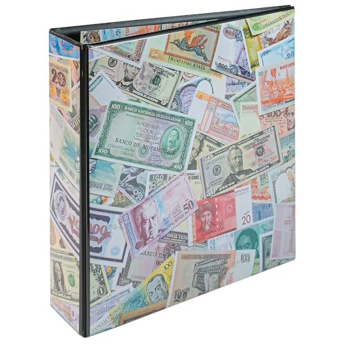 LINDNER Das Original Multi Big Motiv-Ringbinder im Banknoten-Design, leer von LINDNER Das Original