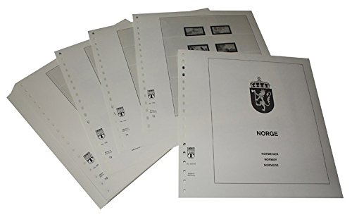 LINDNER Das Original Norwegen - Vordruckblätter Jahrgang 1986-1997 von LINDNER Das Original
