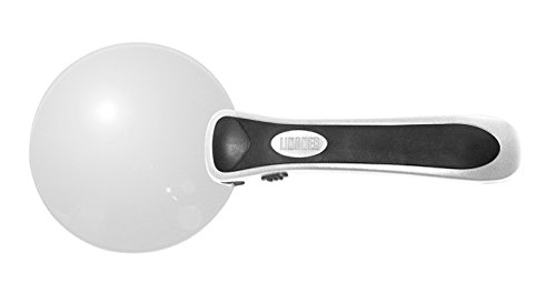 LINDNER Das Original Randlose LED-Leuchtlupe, Vergrößerung 2X von LINDNER Das Original