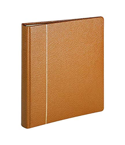 LINDNER Das Original Ringbinder ELEGANT Leder, Hellbraun von LINDNER Das Original
