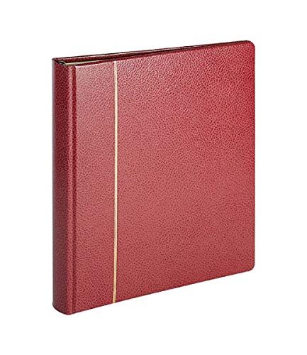 LINDNER Das Original Ringbinder ELEGANT Leder, weinrot von LINDNER Das Original