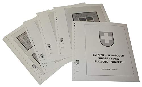LINDNER Das Original Schweiz Kleinbogen - Vordruckblätter Jahrgang 2021-2022 von LINDNER Das Original