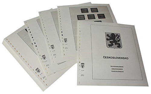 LINDNER Das Original Tschechoslowakei - Vordruckblätter Jahrgang 1918-1939 von LINDNER Das Original