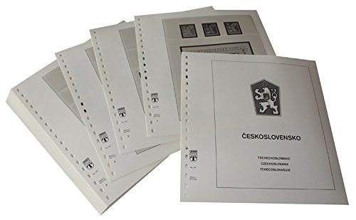 LINDNER Das Original Tschechoslowakei - Vordruckblätter Jahrgang 1945-1952 von LINDNER Das Original