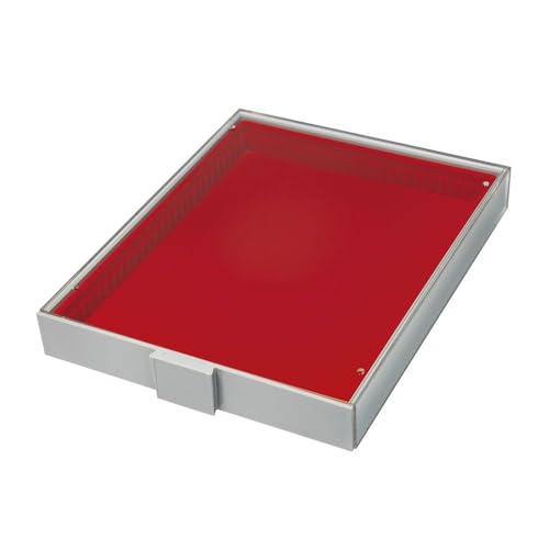 LINDNER - Universal Sammelbox/Aufbewahrungsbox mit hellgrauer Schublade von LINDNER Das Original