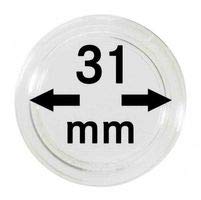 Lindner Münzkapseln für Münzen Ø 14 - 50 mm. Zur Wahl per 1, 5, 10, 100 Stück (31 mm - per 10) von LINDNER Das Original