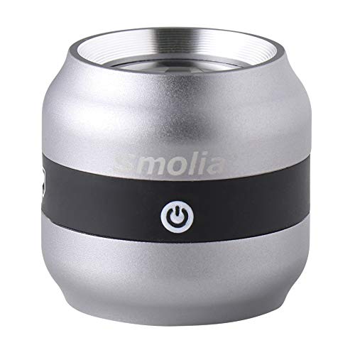 smolia UV Detektor LED-Taschenlupe, Vergrößerung 10x, mit wiederaufladbarem Akku von LINDNER Das Original