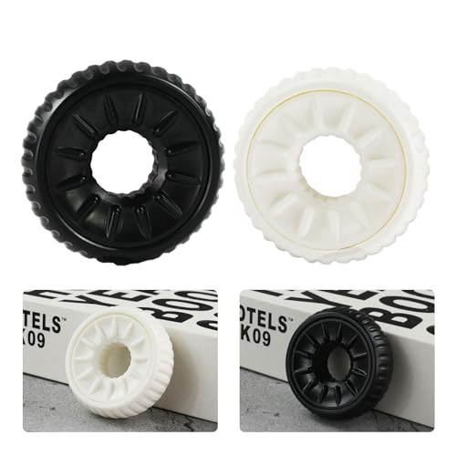 LINGJIA 2 Stück Finger Spinner, Dual Function Tyre Fingertip Ring, Stress Relief Toy, Rotierende Reifen Stress Relief Toy, Fingertip Sensory Toy, Dazzling ADHD Stress Relief Toys LINGJIA 2 Stück Finger Spinner, Dual Function Tyre Fingertip Ring, Stress Relief Toy, Rotierende Reifen Stress Relief Toy, Fingertip Sensory Toy, Dazzling ADHD Stress Relief Toys von LINGJIA