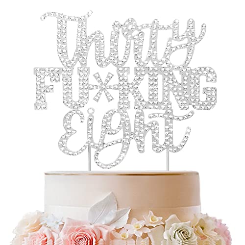 LINGTEER Tortenaufsatz mit 38. Geburtstag, 38. Geburtstag, 38. Geburtstag, Geburtstag, Party, Tortenaufsatz, Dekoration, Geschenk, Schild. LINGTEER Tortenaufsatz mit 38. Geburtstag, 38. Geburtstag, 38. Geburtstag, Geburtstag, Party, Tortenaufsatz, Dekoration, Geschenk, Schild. von LINGTEER