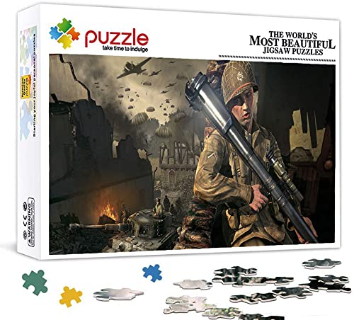 Medal of Honor Puzzle, Puzzles 1000 Teile für Erwachsene, Klassische Puzzle Jungen Mädchen Puzzle für Kinder Teenager Lernspiel Spielzeug Geschenk für Die Heimreise 70X50cm von LINLINLI