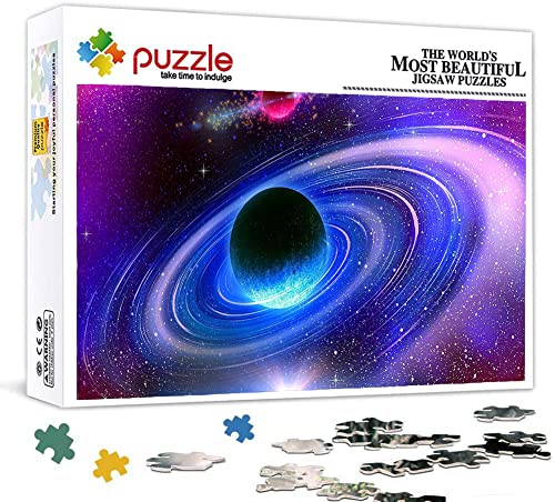 Puzzle 1000 Teile für Erwachsene, Puzzle Weltraum Galaxis, Klein Mini Puzzle Puzzle Schwierig Perfektes Pädagogisches Geschenk für Jungen Und Mädchen 38X26cm von LINLINLI