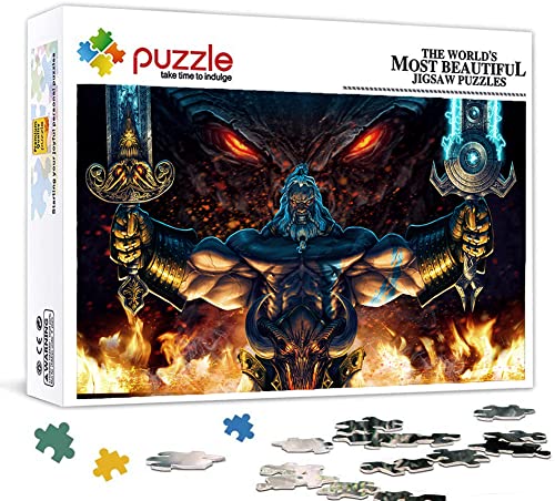 Puzzles Für Erwachsene 1000 Teile Puzzles Für Kinder Videospiel-Diablo-Poster Schwierige Puzzles Lernspiele Home Decoration Puzzle von LINLINLI