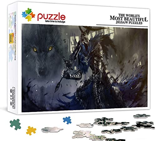 Puzzles Mit 1000 Teilen Puzzles Aus Holz Videospiel Dark Souls Puzzle Puzzle 1000 Teile Geschenk Home Decor, Familienspiele von LINLINLI