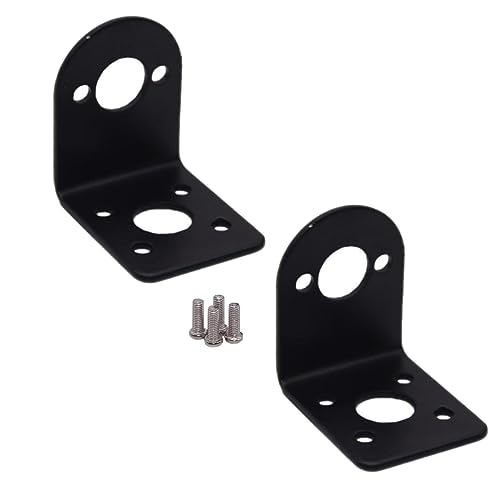 LINSYRC 2er-Pack RC Motorsockel Metall L-Form Motorhalterung Festsitzhalterung für 380 390 Motoren LINSYRC 2er-Pack RC Motorsockel Metall L-Form Motorhalterung Festsitzhalterung für 380 390 Motoren von LINSYRC