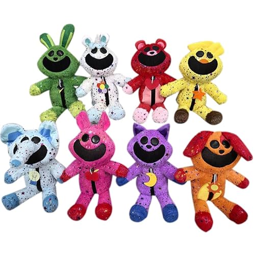 LIOJMYA Smiling Critters Plush Toys, Smiling Critters Plush Toy, Critters Monster Cuddly Toy, Cute Stuffed Animal Doll Toys, Plush Doll Toy for Fans and Friends, Boys, Girls Gifts，30cm (I) von LIOJMYA
