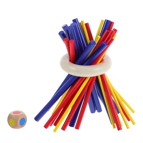 LIOOBO 1 Satz Balance Holzstäbe Farbige Spielstäbe für Familienaktivitäten Fördert Interaktives Spiel und Farbenerkennung für Erwachsene LIOOBO 1 Satz Balance Holzstäbe Farbige Spielstäbe für Familienaktivitäten Fördert Interaktives Spiel und Farbenerkennung für Erwachsene von LIOOBO