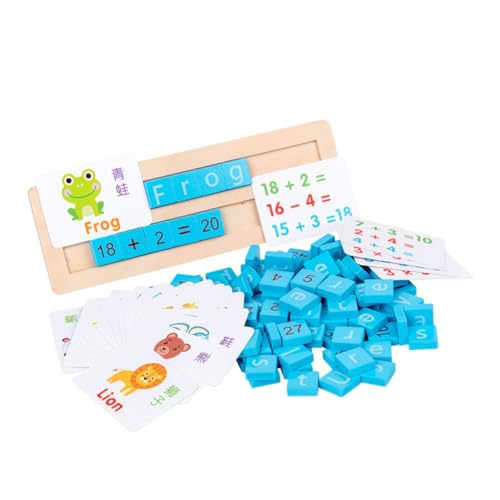 LIOOBO 1 Satz Bunten Buchstaben Bausteinen für Zahlen und Wortspiele Pädagogisches für Frühes Lernen Geeignet für Einzel und Mehrspieler Aktivitäten LIOOBO 1 Satz Bunten Buchstaben Bausteinen für Zahlen und Wortspiele Pädagogisches für Frühes Lernen Geeignet für Einzel und Mehrspieler Aktivitäten von LIOOBO