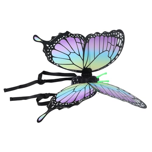 LIOOBO 1 Satz Elektrische Leuchtende Schmetterlingsflügel mit LED Lichtern für Kostümpartys Rollenspiele und Frühlingsevents für Halloween und Geburtstagsfeiern LIOOBO 1 Satz Elektrische Leuchtende Schmetterlingsflügel mit LED Lichtern für Kostümpartys Rollenspiele und Frühlingsevents für Halloween und Geburtstagsfeiern von LIOOBO