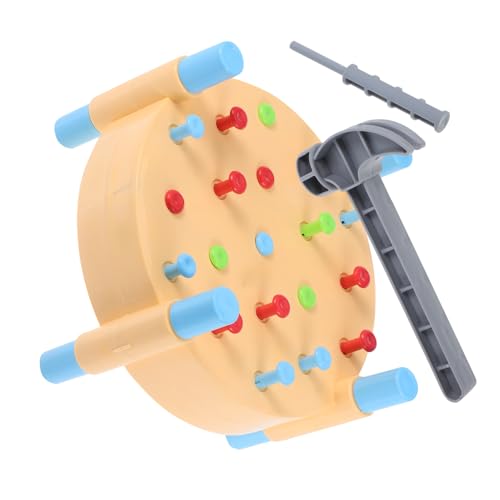 LIOOBO 1 Satz Farbenfrohes Pounding Game für Hand Auge Koordination und Frühkindliches Lernen Interaktives Spiel für Eltern Junge Mädchen Interaktion von LIOOBO