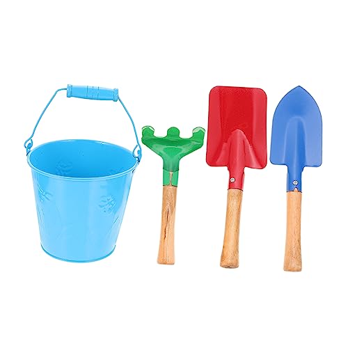 LIOOBO 1 Satz Gartenwerkzeugset für Schaufel Rechen und Eimer Robuste und Sichere Sandspielzeuge für Garten und Strand Fördert Spielerisches Lernen und Naturinteresse Zufällige Farbe LIOOBO 1 Satz Gartenwerkzeugset für Schaufel Rechen und Eimer Robuste und Sichere Sandspielzeuge für Garten und Strand Fördert Spielerisches Lernen und Naturinteresse Zufällige Farbe von LIOOBO