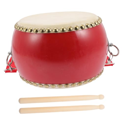 LIOOBO 1 Satz Holzspielzeug Schlagzeug Cowhide Trommel für Musikalisches Lernspielzeug Kreativität und Rhythmusentwicklung LIOOBO 1 Satz Holzspielzeug Schlagzeug Cowhide Trommel für Musikalisches Lernspielzeug Kreativität und Rhythmusentwicklung von LIOOBO