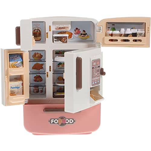 LIOOBO 1 Satz Mini Kühlschrank Spielset für Puppenhaus Realistisches Küchenzubehör mit Miniatur Lebensmitteln Geeignet für Kreative DIY Projekte und Puppenhaus Dekoration LIOOBO 1 Satz Mini Kühlschrank Spielset für Puppenhaus Realistisches Küchenzubehör mit Miniatur Lebensmitteln Geeignet für Kreative DIY Projekte und Puppenhaus Dekoration von LIOOBO