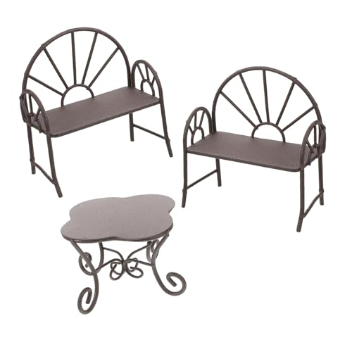 LIOOBO 1 Satz Mini Möbeldekoration Puppenhaus Schreibtisch Mini-stuhlverzierung Dollhouse Chair Zubehör Für Puppenhäuser Mini-hausstuhl Mini Möbelmodelle Kaffee Eisendrahtmetall LIOOBO 1 Satz Mini Möbeldekoration Puppenhaus Schreibtisch Mini-stuhlverzierung Dollhouse Chair Zubehör Für Puppenhäuser Mini-hausstuhl Mini Möbelmodelle Kaffee Eisendrahtmetall von LIOOBO