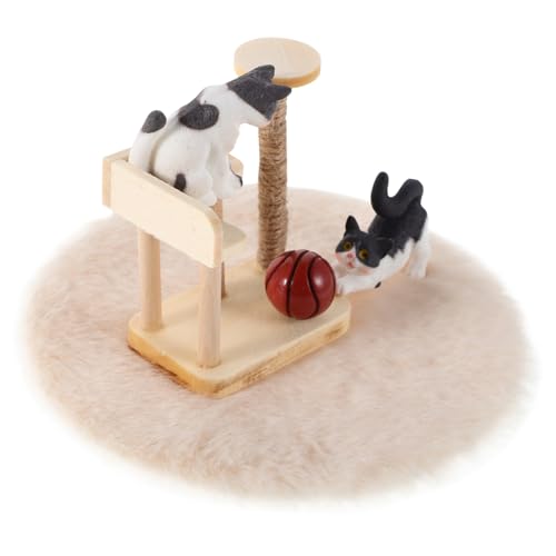 LIOOBO 1 Satz Miniatur Katzenbaum Modell für Puppenhäuser Realistisches Holz Katzen Klettergerüst Maßstab Teiliges für Kreative Fotografie und Dekoration LIOOBO 1 Satz Miniatur Katzenbaum Modell für Puppenhäuser Realistisches Holz Katzen Klettergerüst Maßstab Teiliges für Kreative Fotografie und Dekoration von LIOOBO