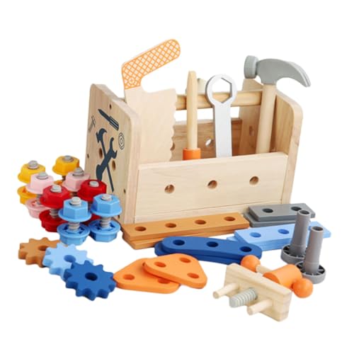 LIOOBO 1 Satz Multifunktionales Kinderwerkzeugset für Kleinkinder mit Schraubenschlüssel und Schrauben Pädagogisches Kreativität und Vorstellungskraft für Jungen und Mädchen Ab Jahren LIOOBO 1 Satz Multifunktionales Kinderwerkzeugset für Kleinkinder mit Schraubenschlüssel und Schrauben Pädagogisches Kreativität und Vorstellungskraft für Jungen und Mädchen Ab Jahren von LIOOBO