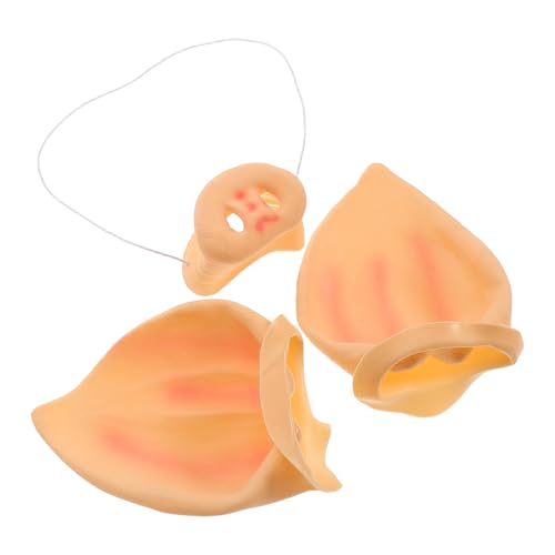 LIOOBO 1 Satz Pig Costume Zubehör Realistische Pig Nase mit Elastischem Band und Lebensechten für Halloween Feiern und Cosplay Veranstaltungen LIOOBO 1 Satz Pig Costume Zubehör Realistische Pig Nase mit Elastischem Band und Lebensechten für Halloween Feiern und Cosplay Veranstaltungen von LIOOBO