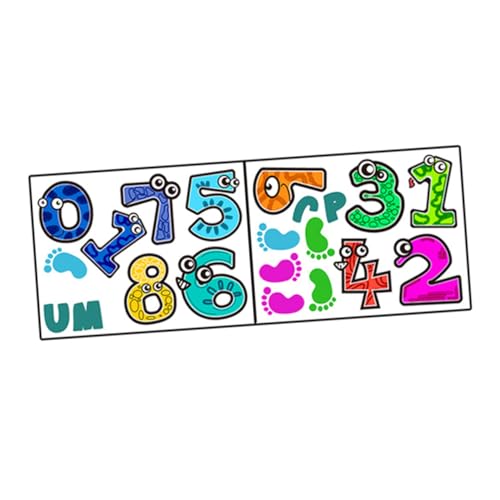 LIOOBO 1 Satz Removable Floor Stickers für Kinderzimmer Selbstklebende Zahlen Gitteraufkleber für Interaktive Spiele im Kindergarten und Langlebig Fördert Kreativität und Soziale LIOOBO 1 Satz Removable Floor Stickers für Kinderzimmer Selbstklebende Zahlen Gitteraufkleber für Interaktive Spiele im Kindergarten und Langlebig Fördert Kreativität und Soziale von LIOOBO