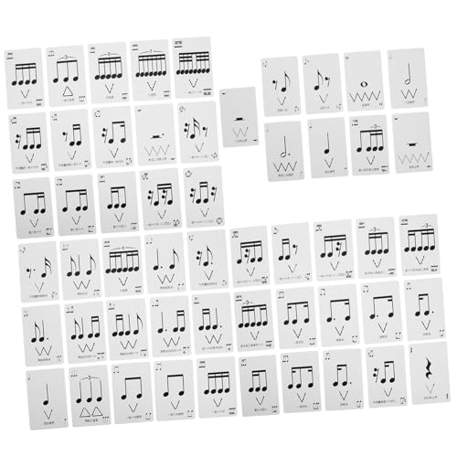 LIOOBO 1 Schachtel Rhythmus Lernkarten aus Stabilem Papier Vielseitig als Noten und Rhythmuskarten Verwendbar für Musikschüler Lehrer und Musikbegeisterte zum Effektiven Musikrhythmus LIOOBO 1 Schachtel Rhythmus Lernkarten aus Stabilem Papier Vielseitig als Noten und Rhythmuskarten Verwendbar für Musikschüler Lehrer und Musikbegeisterte zum Effektiven Musikrhythmus von LIOOBO