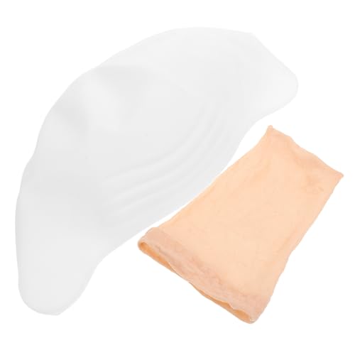 LIOOBO 1 Set Glatzenkappe Für Erwachsene Realistische Glatzenperückenkappen Haarnetz Make Up Kostümzubehör Für Halloween Make Up Partys Und Bühnenauftritte von LIOOBO