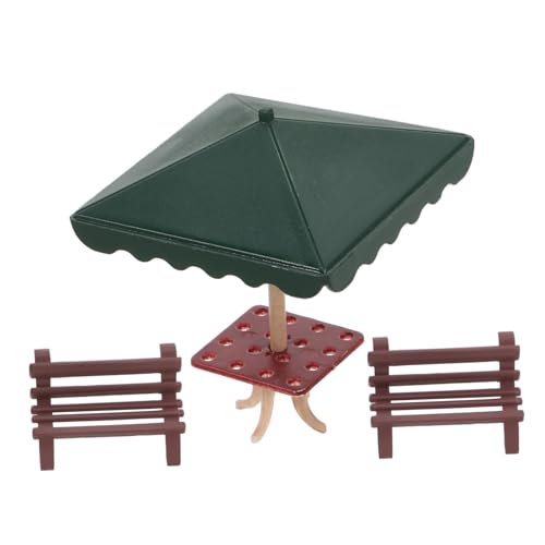 LIOOBO 1 Set Miniatur Und Modell Für Puppenhaus Sand Tisch Gebäude Realistische Garten Landschaft Möbel Puppenhaus Stuhl von LIOOBO