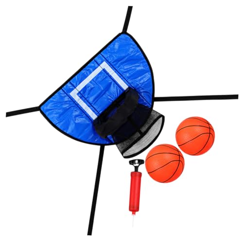LIOOBO 1 Set Trampolin-basketballspiel, Basketballkorb-aufsatz Mit Pumpe Und Bällen Für Kinder, Hand-Auge-koordinationstraining LIOOBO 1 Set Trampolin-basketballspiel, Basketballkorb-aufsatz Mit Pumpe Und Bällen Für Kinder, Hand-Auge-koordinationstraining von LIOOBO